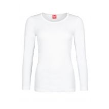Ladies 1 Pack SOCKSHOP Heat Holders 0.45 TOG Long Sleeve Vest White L