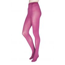 1 Pair Fuschia 60 Denier Opaque Tights Ladies Small - Charnos