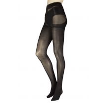 Women's 1 Pair Charnos Killer Figure 70 Denier Opaque Control Tights Black S-M