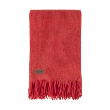 Unisex Great and British Knitwear 100% Lambswool Fringed Scarf. Made in Scotland Inferno One Size