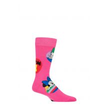 Happy Socks 1 Pair Disney Daisy & Minnie Dot Socks Multi 7.5-11.5 Unisex