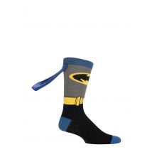 1 Pair Multi Coloured Batman Cape Socks Men's 6-11 Mens - Film & TV Characters