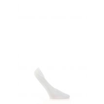 1 Pair White Elegance Step Invisible Shoe Liner With Anti-Slip Ladies 5.5-6.5 Ladies - Falke