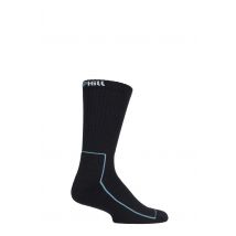 1 Pair Black Made in Finland Hiking Socks Unisex 8.5-11 Unisex - Uphill Sport