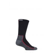 1 Pair Black / Grey Made in Finland Hiking Socks Unisex 8.5-11 Unisex - Uphill Sport