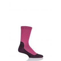 1 Pair Pink Made in Finland 2 Layer Running Socks Unisex 5.5-8 Unisex - Uphill Sport