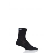 1 Pair Black / Grey 3 Layer Golf Socks Unisex 3-5 Unisex - Uphill Sport