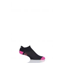 1 Pair Black / Pink UpHill Sport Trail Low Running L1 Socks Unisex 5.5-8 Unisex - Uphill Sport