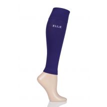 1 Pair Purple Milk Compression Calf Sleeves Ladies Medium - Elle
