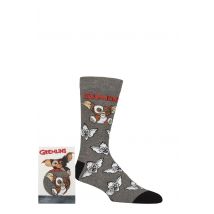 Mens 1 Pair SOCKSHOP Gremlins Gift Boxed Cotton Socks Multi 6-11 Mens