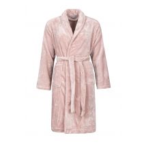 Women's 1 Pack SOCKSHOP Heat Holders Fleece Dressing Gown Dusty Pink M