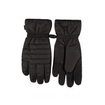 Mens 1 Pair Heat Holders Gunnison Quilted Gloves Black S/M