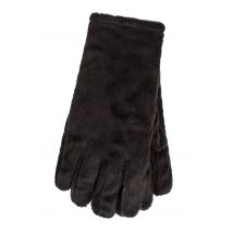 Women's 1 Pair Heat Holders Denali Fuzzy Gloves Black S/M