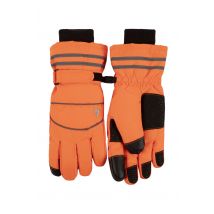 Mens 1 Pair Heat Holders Worxx Patrick Touch Screen Performance Gloves Bright Orange L/XL
