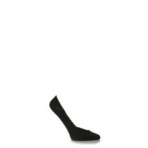 1 Pair Black Elegance Step Invisible Shoe Liner With Anti-Slip Ladies 5.5-6.5 Ladies - Falke