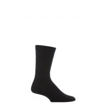 1 Pair Black Original Cotton Softop Socks Men's 6-11 Mens - HJ Hall