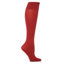 1 Pair Red Brown Cinzia Microfibre Knee Highs Ladies One Size - Trasparenze