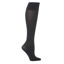 1 Pair Navy Cinzia Microfibre Knee Highs Ladies One Size - Trasparenze