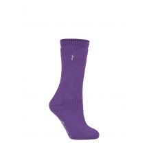 Women's 1 Pair Jeep Renegade Thermal Boot Socks Violet 4-8 Ladies