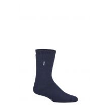 Mens 1 Pair Jeep Renegade Thermal Boot Socks Navy 6-11 Mens