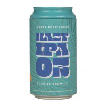 Luckies of London 1 Pair Craft Beer Can Gift Box Cotton Socks Hazy IPA 7-11 UK