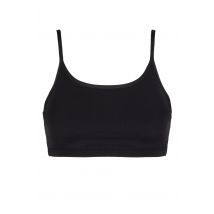 Love Luna 1 Pack Women's Swim Bikini Top Black 14-16 UK