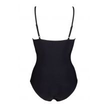 Women's 1 Pack Love Luna Swim Period One Piece Swimming Costume Black 16-18 UK
