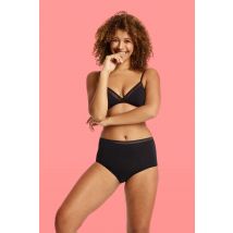 1 Pack Black Lady Leaks Full Briefs Ladies 22-24 Ladies - Love Luna