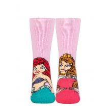 Kids 1 Pair SOCKSHOP Heat Holders Disney 1.6 TOG Lite The Little Mermaid and Sleeping Beauty Thermal Socks Pink 12.5-3.5 Kids