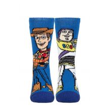 Kids 1 Pair SOCKSHOP Heat Holders Disney 1.6 TOG Lite Toy Story Woody and Buzz Thermal Socks Blue 12.5-3.5 Kids