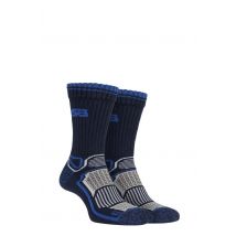 2 Pair Navy with BlueGuard Aerobic Socks Men's 6-8.5 Mens - Storm Bloc
