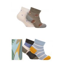 Babies and Kids 4 Pair Thought Ray Bamboo Hedgehog Gift Boxed Socks Multi 12-24 Months