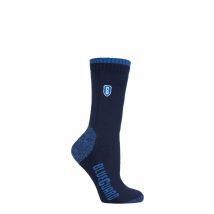 Women's 1 Pair Blueguard Anti-Abrasion Durability Socks Navy 4-8 Ladies