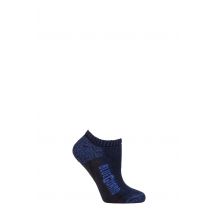 Women's 1 Pair Blueguard Trainer Socks Navy 4-8 Ladies