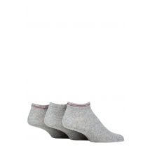 Mens 3 Pair SOCKSHOP TORE 100% Recycled Fashion Cotton Sports Trainer Socks Grey 7-11 Mens