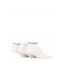 Mens 3 Pair SOCKSHOP TORE 100% Recycled Fashion Cotton Sports Trainer Socks White 7-11 Mens