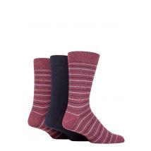 Mens 3 Pair SOCKSHOP TORE 100% Recycled Multi Stripe Cotton Socks Assorted 7-11 Mens