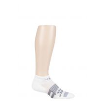 1 Pair White Edge Tennis Micro Mini Crew Socks Unisex 8.5-12 Unisex - Thorlos