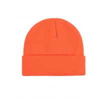 Mens 1 Pack SOCKSHOP Workforce Beanie Hat Orange One Size