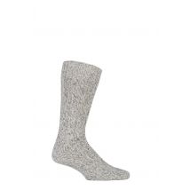 1 Pair Grey Wool Rich Heavy Walking Boot Socks Men's 6-11 Mens - Workforce