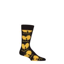 SOCKSHOP Music Collection 1 Pair Wu-Tang Clan Cotton Socks Dripping Logo One Size