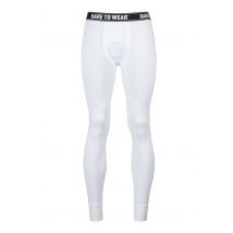 Mens 1 Pack SOCKSHOP Dare to Wear Lightweight Long Johns White Small