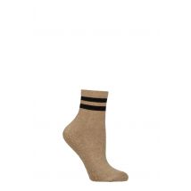 Women's 1 Pair Tavi Noir Aria Grip Socks Camel Medium