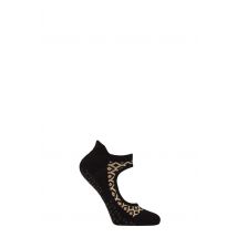 Women's 1 Pair Tavi Noir Emma Organic Cotton Yoga Socks with Grip Terrain Medium