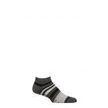Mens 1 Pair Base 33 Grip Low Rise Socks Silt Small