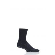 1 Pair Black Base Crew Socks Men's Medium - ToeSox