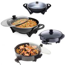 Poêle et Wok électrique