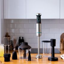Mixeur Plongeant 6 en 1 Power TitanBlack