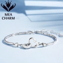 Armband Silber Meacharm With-Love