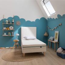 Housse naturelle de remplacement pour matelas junior Aube 200 80x190